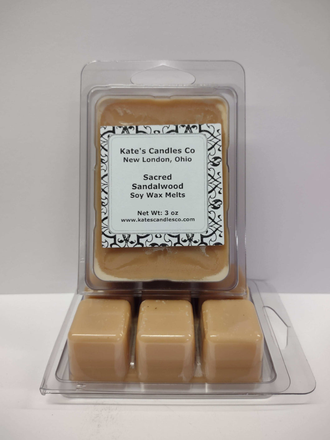 Sacred Sandalwood Soy Wax Melts - Kate's Candles Co.