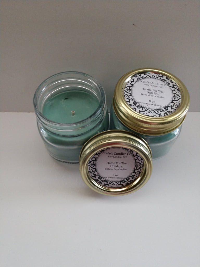 Home For The Holidays Scented Soy Candles | Kate's Candles Co. Soy Candles