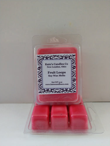 Fruit Loops Wax Melts - Kate's Candles Co. Soy Candles